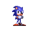 Sonic (Sonic 1-Style, Revamped) - Sonic the Hedgehog Customs