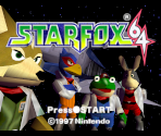 Title Screen & Attract Mode (Static Elements) - Star Fox 64 / Lylat Wars