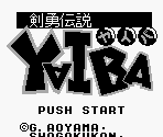 Title Screen - Kenyuu Densetsu Yaiba (JPN)
