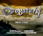 Title Screen - Ogre Battle 64: Person of Lordly Caliber
