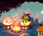 Title Screen - The Way Home: Pixel Roguelike
