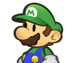 Mario (Luigi) - Paper Mario: The Thousand-Year Door