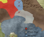 Tribe Sectors With Marks - The Tribe Game