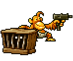 15 Million Utan Cage & Golden Utan - Metal Slug Attack