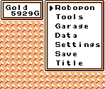 Menu Screens - Robopon