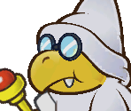 White Magikoopa - Paper Mario: The Thousand-Year Door