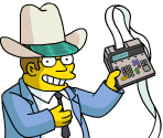Cowboy Accountant - The Simpsons: Tapped Out