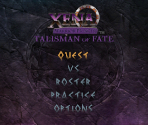Main Menu - Xena: Warrior Princess: The Talisman of Fate