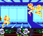 Earth Hallway - Gunstar Super Heroes