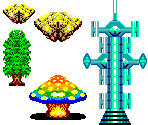 Obstacles - Space Harrier
