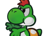 Yoshi Kid (Green) - Paper Mario: The Thousand-Year Door