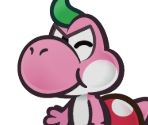 Yoshi Kid (Pink) - Paper Mario: The Thousand-Year Door