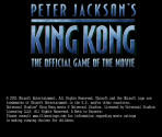 Title Screen - Peter Jackson's King Kong: The Official Game of the Movie