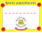 Birth Certificate - Build-A-Bear Workshop: A Friend Fur All Seasons