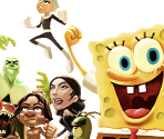 Main Menu - SpongeBob SquarePants featuring Nicktoons: Globs of Doom