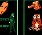 Game Select - 2-in-1 Street Dance + Hit Mouse (Bootleg)