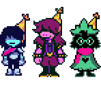 Anniversary Stream Sprites (Recreation) - Deltarune