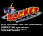 Title Screen - Rocket: Robot On Wheels