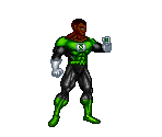 Green Lantern (Justice League: Task Force-Style Sega Genesis) - DC Universe Customs