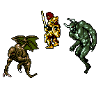 Bosses - Moldorian: Hikari to Yami no Shimai (JPN)