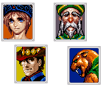 Character Portraits - Moldorian: Hikari to Yami no Shimai (JPN)
