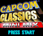 Startup Screens, Title Screen & Game Select Screen Elements - Capcom Classics Mini Mix