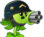 Mega Gatling Pea - Plants vs. Zombies 2