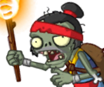 Torch Kongfu Zombie - Plants vs. Zombies 2