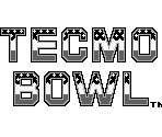 Title Screen Elements - Tecmo Bowl (GB)