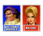 Character Select - The King of Fighters '96