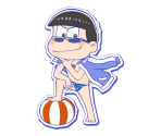 Karamatsu (Swimsuit) - Motto! New Puzz Osomatsu-san: Shinpin Sotsugyou Keikaku