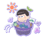 Ichimatsu (Flower Pot) - Motto! New Puzz Osomatsu-san: Shinpin Sotsugyou Keikaku