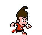 Jimmy Neutron (NES Mega Man-Style) - Nickelodeon Customs