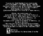 Copyright Screen - WWE SmackDown vs. Raw 2007
