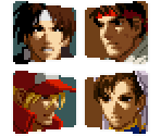 Character Select - SNK vs. Capcom: SVC Chaos