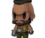 Barret Wallace - Pictologica Final Fantasy