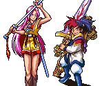Menu Portraits - Tengai Makyou Zero / Far East of Eden Zero (JPN)