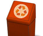Dustbin - Cake Shop