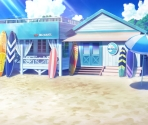 Cafe BIG WAVES Exterior [bg_adv_20831] - Puella Magi Madoka Magica Side Story: Magia Record