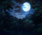 Forest with Full Moon [bg_adv_24021] - Puella Magi Madoka Magica Side Story: Magia Record
