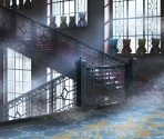 Hotel Fendt Hope Stairwell [bg_adv_19191] - Puella Magi Madoka Magica Side Story: Magia Record