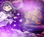 Homura Akemi (Megane ver.)'s Doppel Mission Background [bg_2003_01] - Puella Magi Madoka Magica Side Story: Magia Record