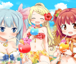Trio's Summer Vacation [memoria_1520] - Puella Magi Madoka Magica Side Story: Magia Record