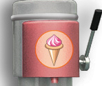 Ice Cream (Strawberry) - Cake Shop