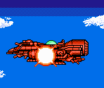 Alien Spaceship Explosion - StarTropics