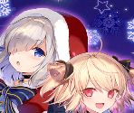 Rika & Ren (Christmas ver.) [card_35014] - Puella Magi Madoka Magica Side Story: Magia Record