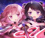 Iroha & Kuroe [card_18015] - Puella Magi Madoka Magica Side Story: Magia Record