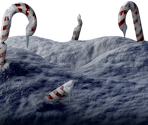 Festive Frights Candy Canes - Five Nights at Freddy's AR: Special Delivery