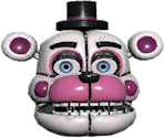 Funtime Freddy 3D Avatar - Five Nights at Freddy's AR: Special Delivery