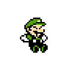 Luigi (Mega Man 8-bit Deathmatch-Style) - Mario Customs